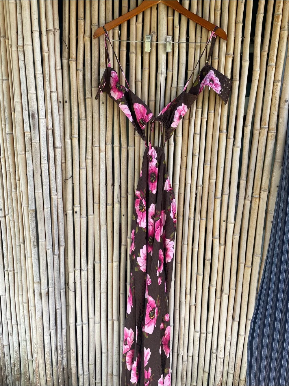 Lovers + Friends Midi Dress with Pink Floral Print - Picture 5 of 5